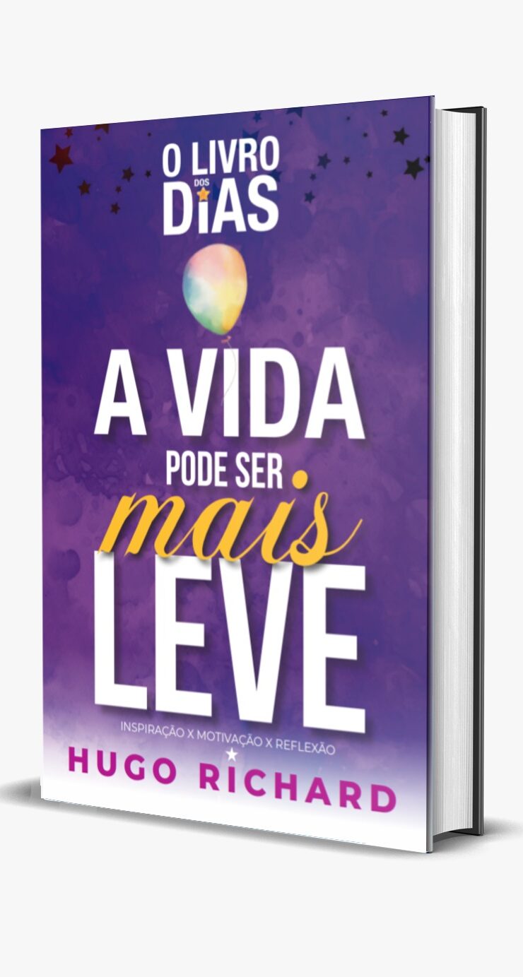Capa do livro sobre leveza – A Vida Pode Ser Mais Leve